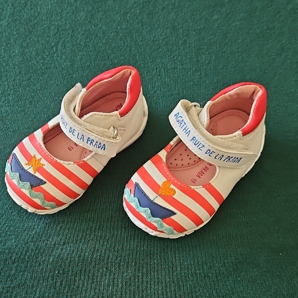 Prada childrens Striped Shoes